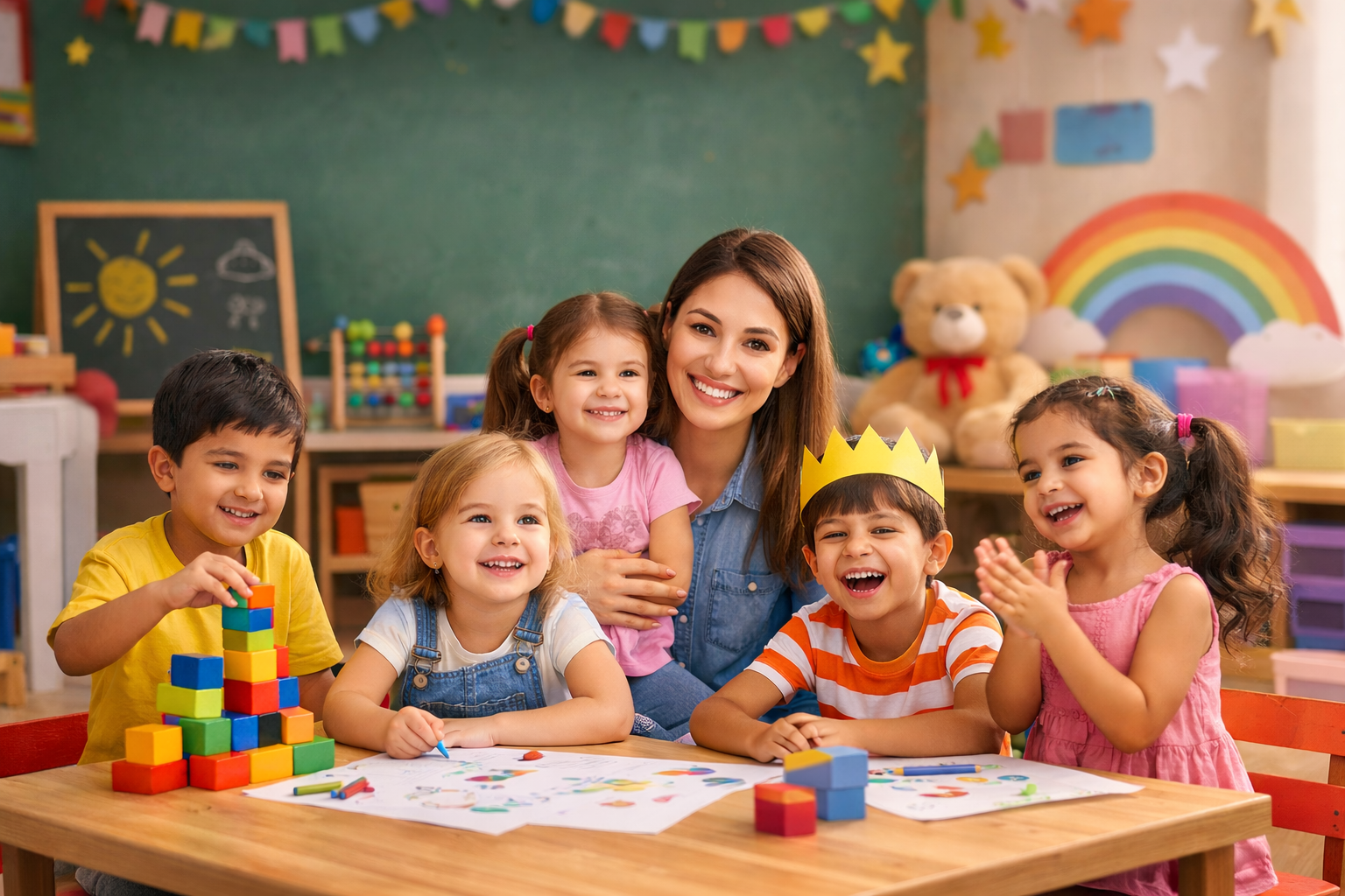 Children learning together